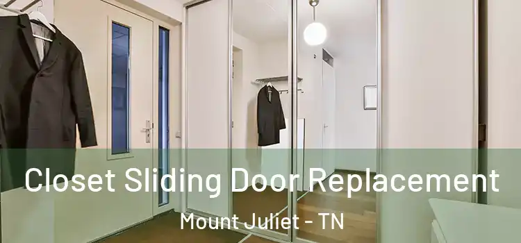Closet Sliding Door Replacement Mount Juliet - TN